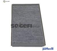 Purflux Cabin Air Filter AHC198 Activated Carbon 331 163 30 for Vauxhall Corsa Mk3, Saab 9-3