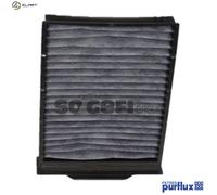Purflux Cabin Air Filter AHC199 - Activated Carbon - for Renault Megane II Coupé-Cabriolet