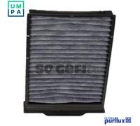 Purflux Cabin Air Filter AHC199 - Activated Carbon - for Renault Megane II Coupé-Cabriolet