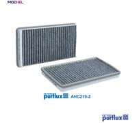 Purflux Cabin Filter AHC219-2 Activated Carbon for ALPINA BMW
