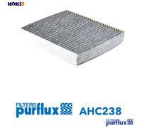 Purflux Cabin Air Filter AHC238 - Activated Carbon Pollen Filter for Ford & Volvo