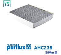 Purflux Cabin Air Filter AHC238 - Activated Carbon Pollen Filter for Ford & Volvo