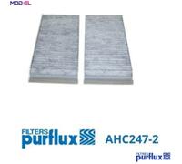 Purflux Pollen Cabin Air Filter AHC247-2 Activated Carbon – Fits Audi & VW