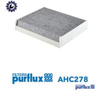Purflux Pollen Cabin Filter AHC278 - Activated Carbon - For Mitsubishi/Smart