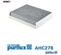Purflux Pollen Cabin Filter AHC278 - Activated Carbon - For Mitsubishi/Smart