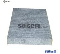 Purflux AHC284 Cabin Filter, Heating, for Renault Scénic III, Vauxhall Vivaro Box, 0.074 kg