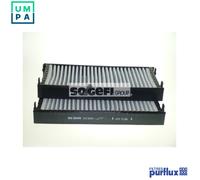 Purflux Cabin Air Filter AHC349-2 - Activated Carbon - Fits BMW X5 E70 (06-)