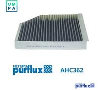 Purflux Pollen Filter AHC362 - Activated Carbon - 255 252 35 - Audi A6 C7 Saloon/Avant, A7 Sportback