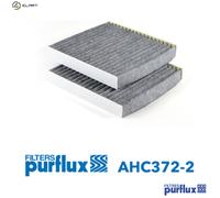 Purflux Cabin Air Filter AHC372-2 - Activated Carbon Pollen Filter for BMW ALPINA X3/F25 X4/F26