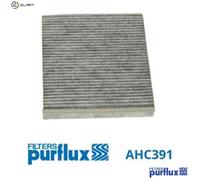 Purflux Cabin Air Filter AHC391 - Activated Carbon Pollen Filter for Ford, Volvo