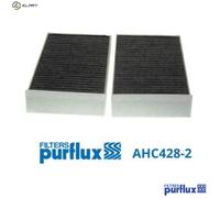 PURFLUX Pollen filter BMW,MINI AHC428-2 64116823725,64116823726,64119321875 64316835405,64316835406,64319390445,20945865,64116823725,64116823726