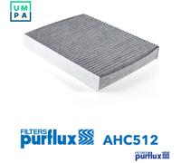 Purflux Cabin Pollen Filter AHC512 - Activated Carbon - For Ford, VW
