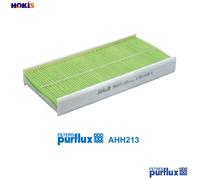 Cabin filter High efficiency air filter (HEPA) AHH213 PURFLUX for PEUGEOT