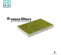 Fits VASCO B092 cabin filter BIO Audi A4-> 2000, A6-> 1997, Seat Exeo-> 2009