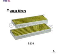 FILTER CABIN AIR B234 FOR PEUGEOT PARTNER/Box/Body/MPV/TEPEE/ORIGIN RIFTER DS