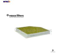 Fits VASCO B787 cabin filter BIO Audi A6 2011->, A7 2010->, A8 2010->