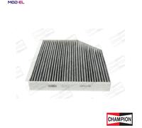 Champion Autoparts Cabin Air Filter CCF0173C – Activated Carbon Pollen Filter for Audi/Porsche