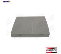 CHAMPION Pollen filter CCF0320 Pollen Filter, Particulate Filter 245 215 25 VOLKSWAGEN: Polo V Hatchback, Polo IV Hatchback, Fox Hatchback