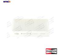 CHAMPION Pollen filter CCF0328 Pollen Filter, Particulate Filter 241 187 35 FORD: FIESTA 5, Fusion Estate, FIESTA 5 Van