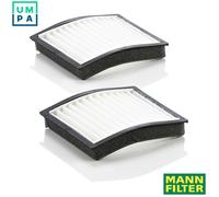Cabin filter Engine compartment, below the windscreen wipers Particulate Filter