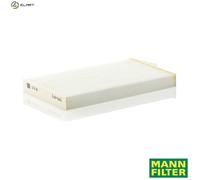 MANN-FILTER CU 15 001 Cabin Air Filter - for Cars + Transporters