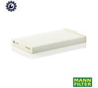 MANN-FILTER, CU 15 001 Cabin Air Filter | For Passenger Cars, Dust and Pollen Filtration, Improved Air Quality, Interior Air Protection, True OE Engineering