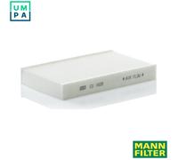 MANN-FILTER Cabin Air Filter CU 1629 - 238 mm - Fits Nissan Juke 1.6 DIG-T