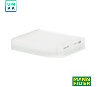Cabin filter behind the glove compartment Particulate Filter CU 17 001