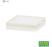 MANN-FILTER Cabin Air Filter CU 18 002 Pollen Filter - Fits Mitsubishi, Hyundai i10