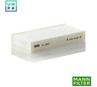 Cabin filter below the glove compartment Particulate Filter CU 1823 MANN-FILTER