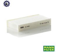 Cabin filter below the glove compartment Particulate Filter CU 1823 MANN-FILTER
