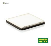 MANN Filter Cabin Air Filter 20mm Height 200mm Length Fits Chevrolet Spark