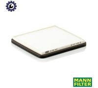 Cabin filter behind the glove compartment Particulate Filter CU 20 010