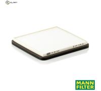 Cabin filter behind the glove compartment Particulate Filter CU 20 010
