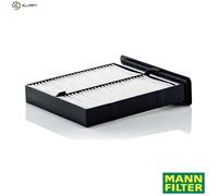 Cabin filter behind the glove compartment Particulate Filter CU 21 004