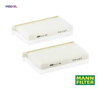 MANN CU21005-2 Cabin Air Particulate Filter 202mm Length Fits Hyundai i800 iLoad