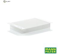 Cabin filter Eng.compart. passeng. side, below plenum chamber cover CU 2143