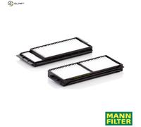MANN-FILTER CU 22 001-2 Cabin Air Filter (set of 2) - for Cars + Transporters