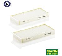 MANN-FILTER Cabin Air Filter CU 22 009-2 – Particulate (behind glove compartment) – Set of 2