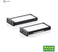 MANN-FILTER CU 23 000-2 Cabin Air Filter (set of 2) - for Cars + Transporters