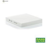 MANN-FILTER CU 2345 Cabin Air Filter - for Cars + Transporters