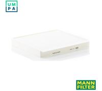 Cabin filter behind the glove compartment Particulate Filter CU 2356 MANN-FILTER