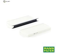 MANN CU2418-2 Cabin Pollen Air Filter Fits Mercedes CITAN Nissan Renault KANGOO