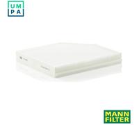 Cabin filter below the glove compartment Particulate Filter CU 2450 MANN-FILTER