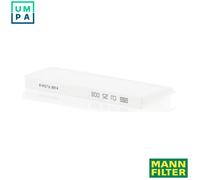 Cabin filter below the middle console Particulate Filter CU 25 008-2 MANN-FILTER