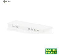 Cabin filter below the middle console Particulate Filter CU 25 008-2 MANN-FILTER