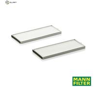 MANN-FILTER CU 2506-2 Cabin Air Filter (set of 2) - for Cars + Transporters
