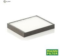 Mann Filter Cabin Air Filter CU 2513 – Behind Glove Compartment, Particulate, H31 x L260 x W198 mm