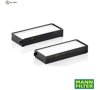 MANN-FILTER CU 2542-2 Cabin Air Filter (set of 2) - for Cars + Transporters