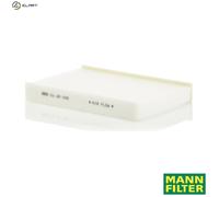 Cabin filter below the middle console Particulate Filter CU 26 006 MANN-FILTER